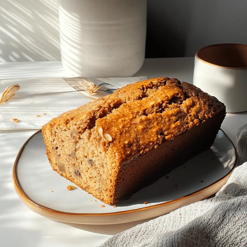 Looking for a simple and healthy banana bread recipe? This moist and delicious banana bread uses ripe bananas, whole wheat flour, and natural sweeteners for a guilt-free treat! Perfect for breakfast or a snack, it’s easy to whip up and will fill your kitchen with a delightful aroma. Save this recipe to enjoy a slice of wholesome goodness anytime!