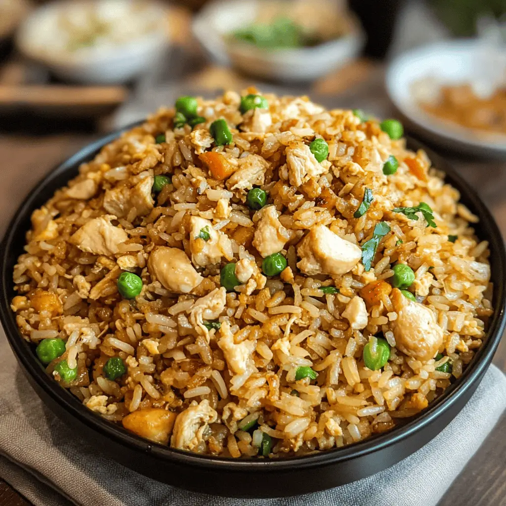 Elevate your next meal with this Blackstone Chicken Fried Rice recipe! Packed with tender chicken, colorful veggies, and perfectly seasoned rice, it's a quick and delicious delight. Perfect for busy weeknights or a fun family gathering. Save this recipe to whip up a mouthwatering dinner that everyone will love!
