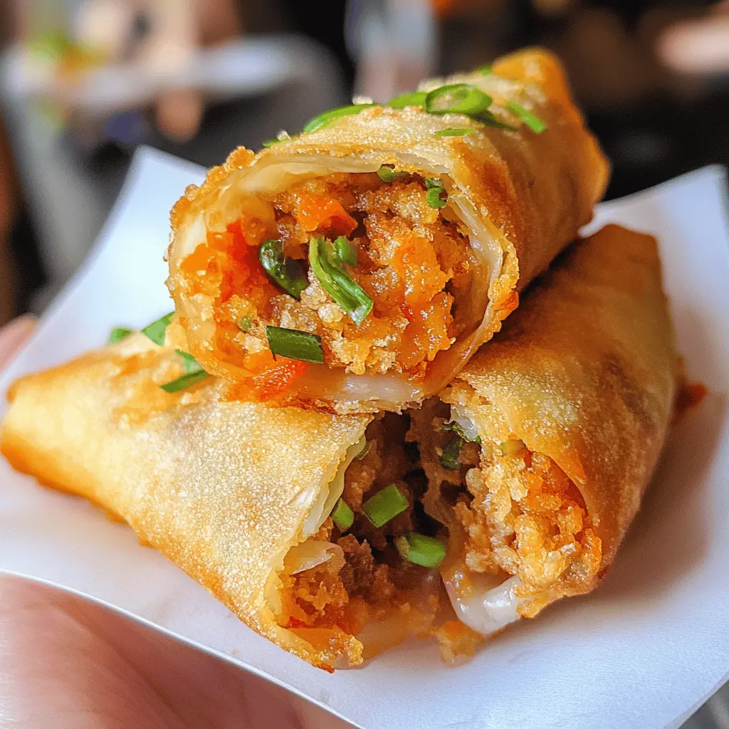 Dive into the crispy goodness of Delicious Crunchy Lumpia! This Filipino treat is filled with savory meat and vegetables, all wrapped in a golden, crunchy shell. Perfect for parties or a delightful snack at home. Don't forget to save this recipe for your next get-together or family dinner! Enjoy the taste of authentic flavors!