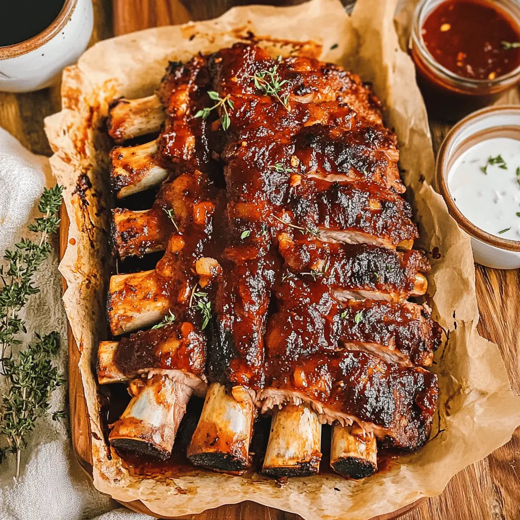 Easy Oven Baked Ribs Recipe for Tender Meat