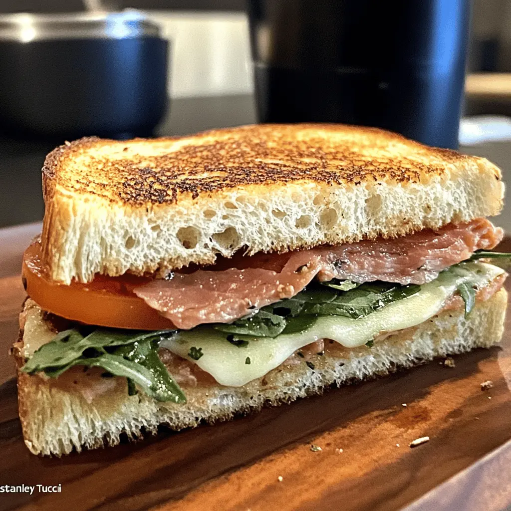 Stanley Tucci’s Easy Italian Sandwich Recipe