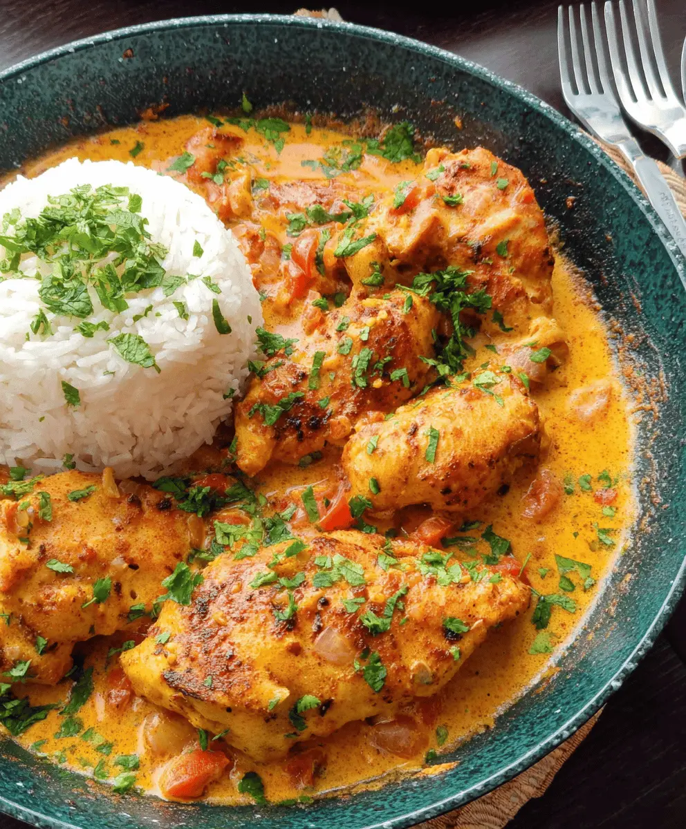 Easy Spicy Brazilian Coconut Chicken Recipe