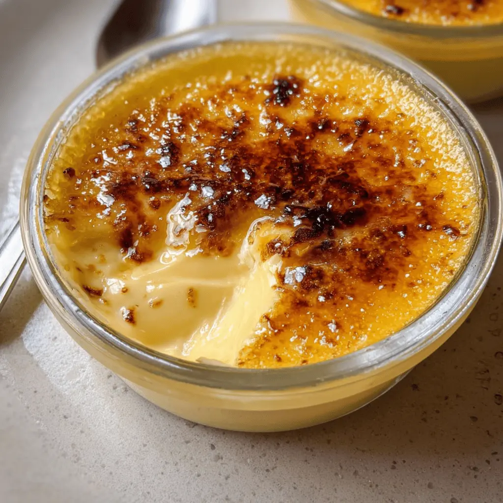 Easy Classic Vanilla Bean Crème Brûlée Recipe