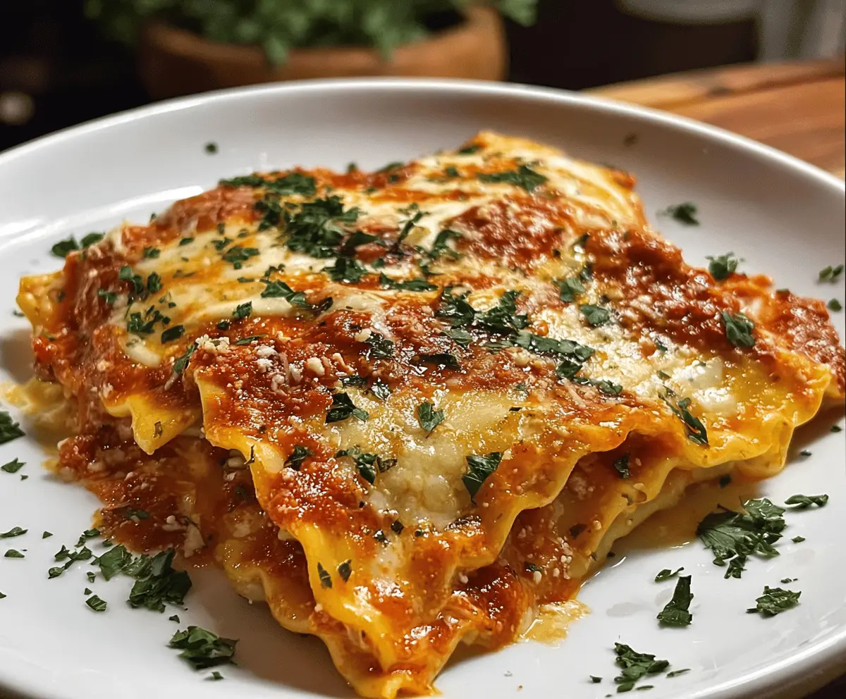 Easy Million Dollar Ravioli Lasagna Recipe