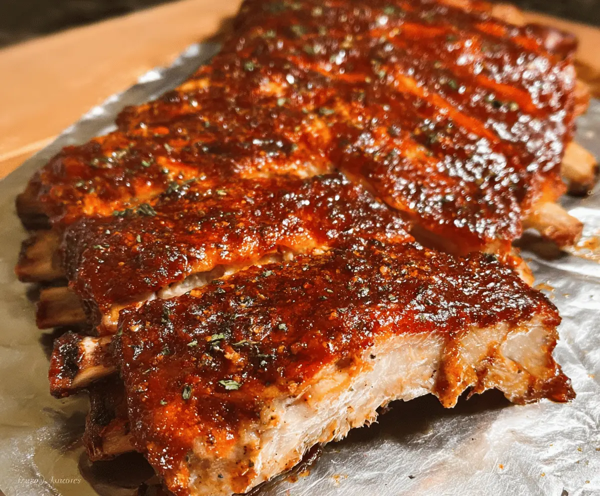 Easy Tender Oven-Baked Ribs Recipe