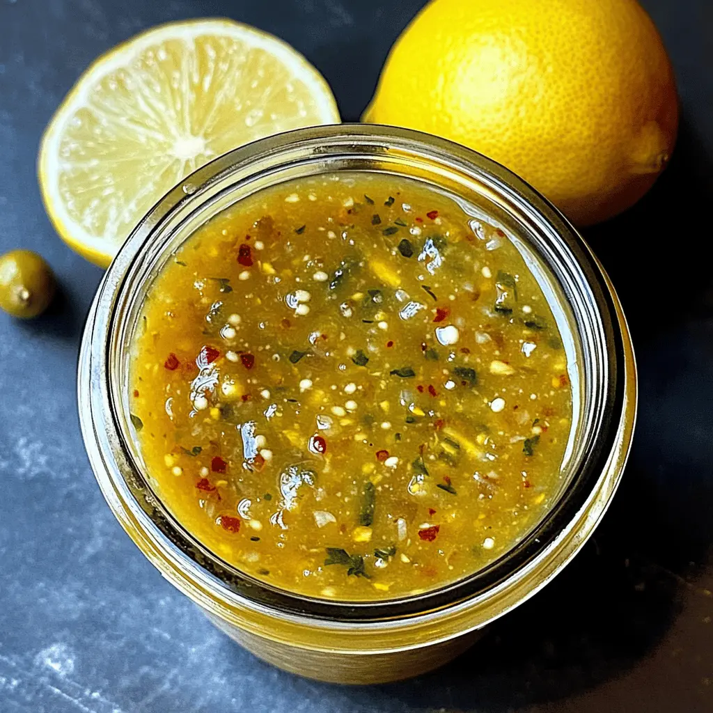 Easy Caribbean Lime and Lemon Pepper Sauce Recipe