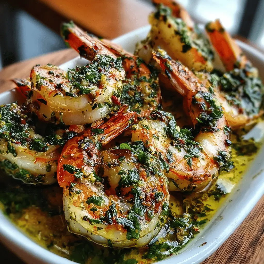 Easy Shrimp Chimichurri Recipe