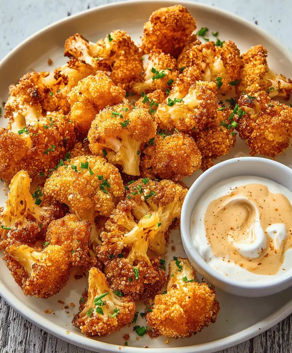 Easy Crispy Baked Cauliflower Recipe