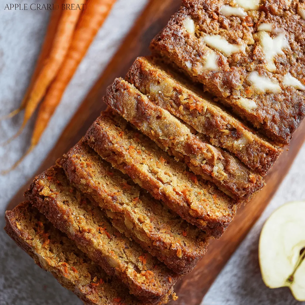 Easy Moist Apple Carrot Bread Recipe