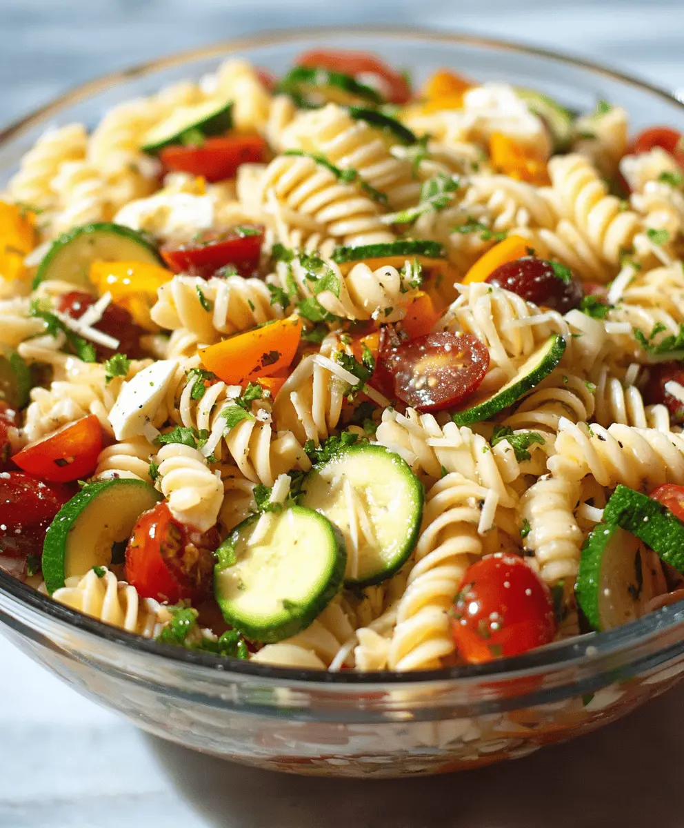 Easy and Quick Pasta Salad Recipe
