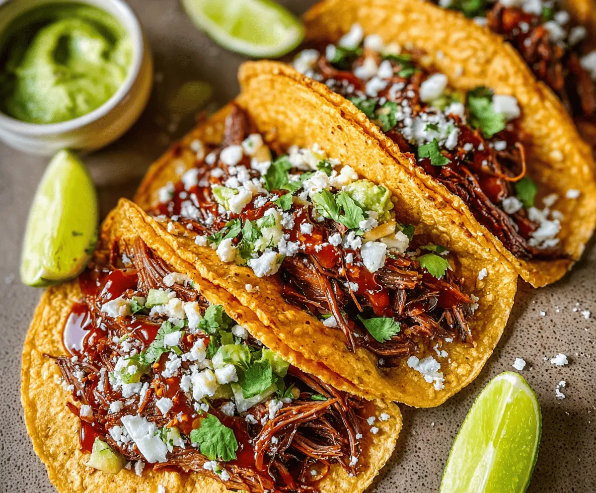 Easy Chuck Roast Tacos Recipe for Dinner