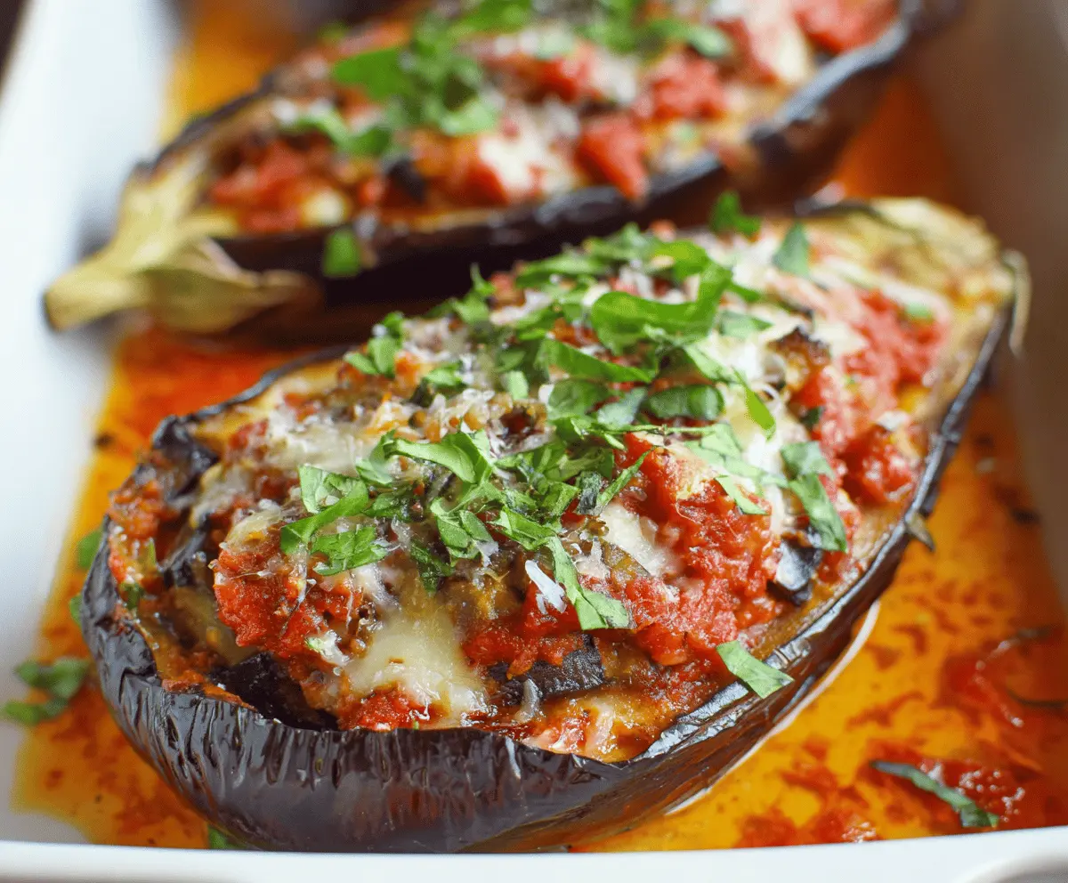 Easy and Delicious Stuffed Eggplant Recipe