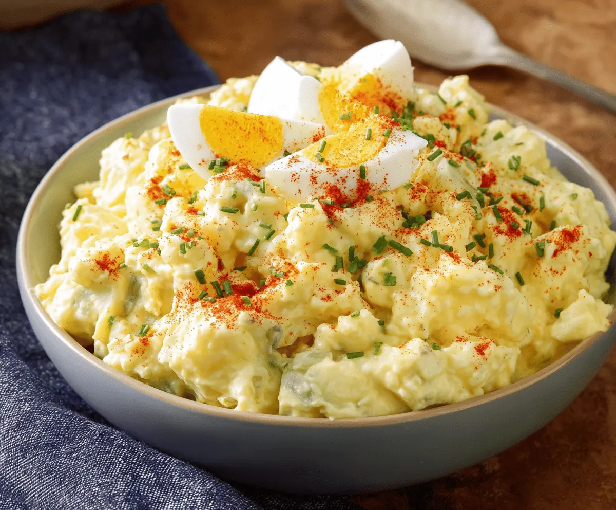 Classic Soul Food Potato Salad Recipe