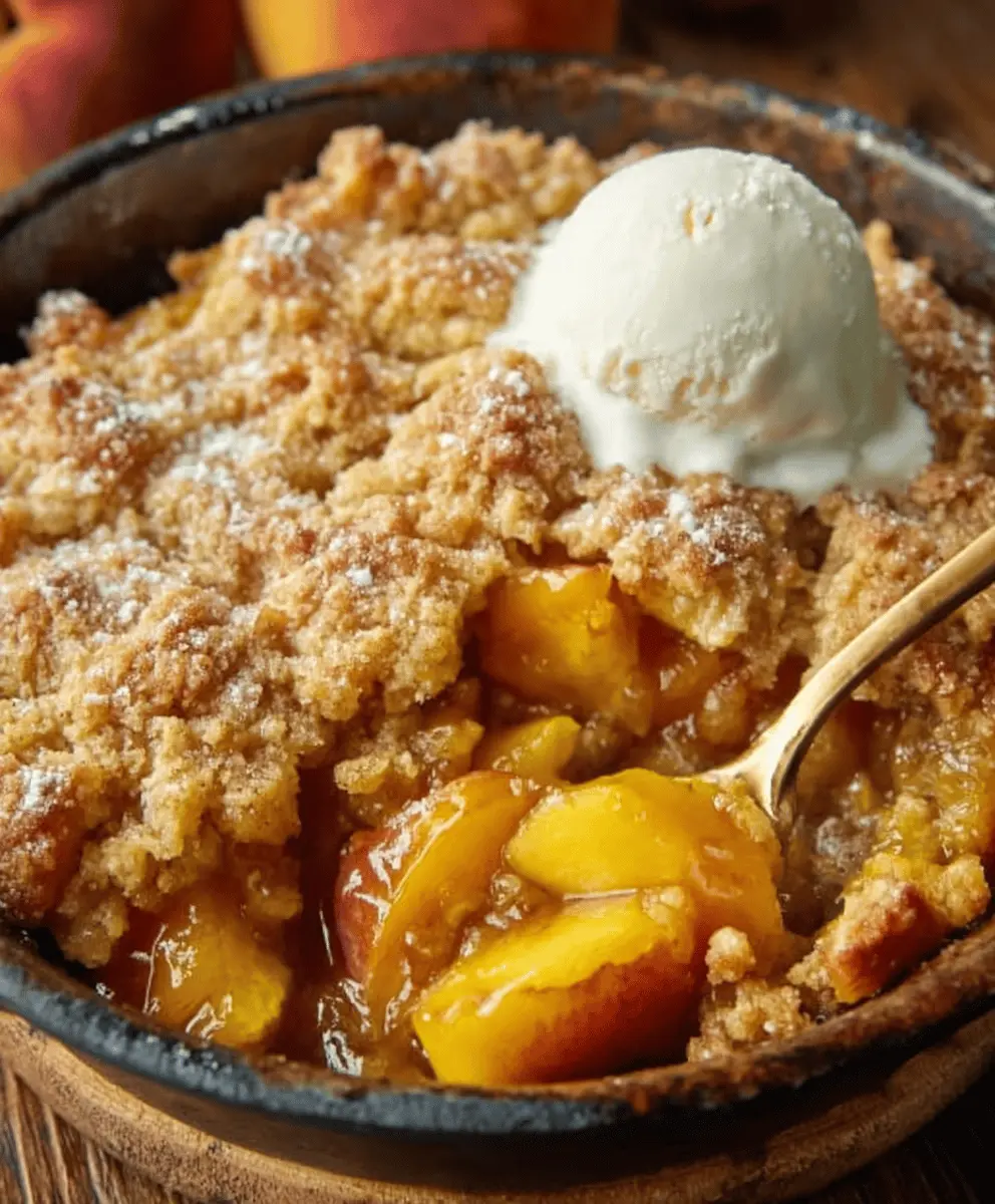 Classic Southern Peach Cobbler Recipe