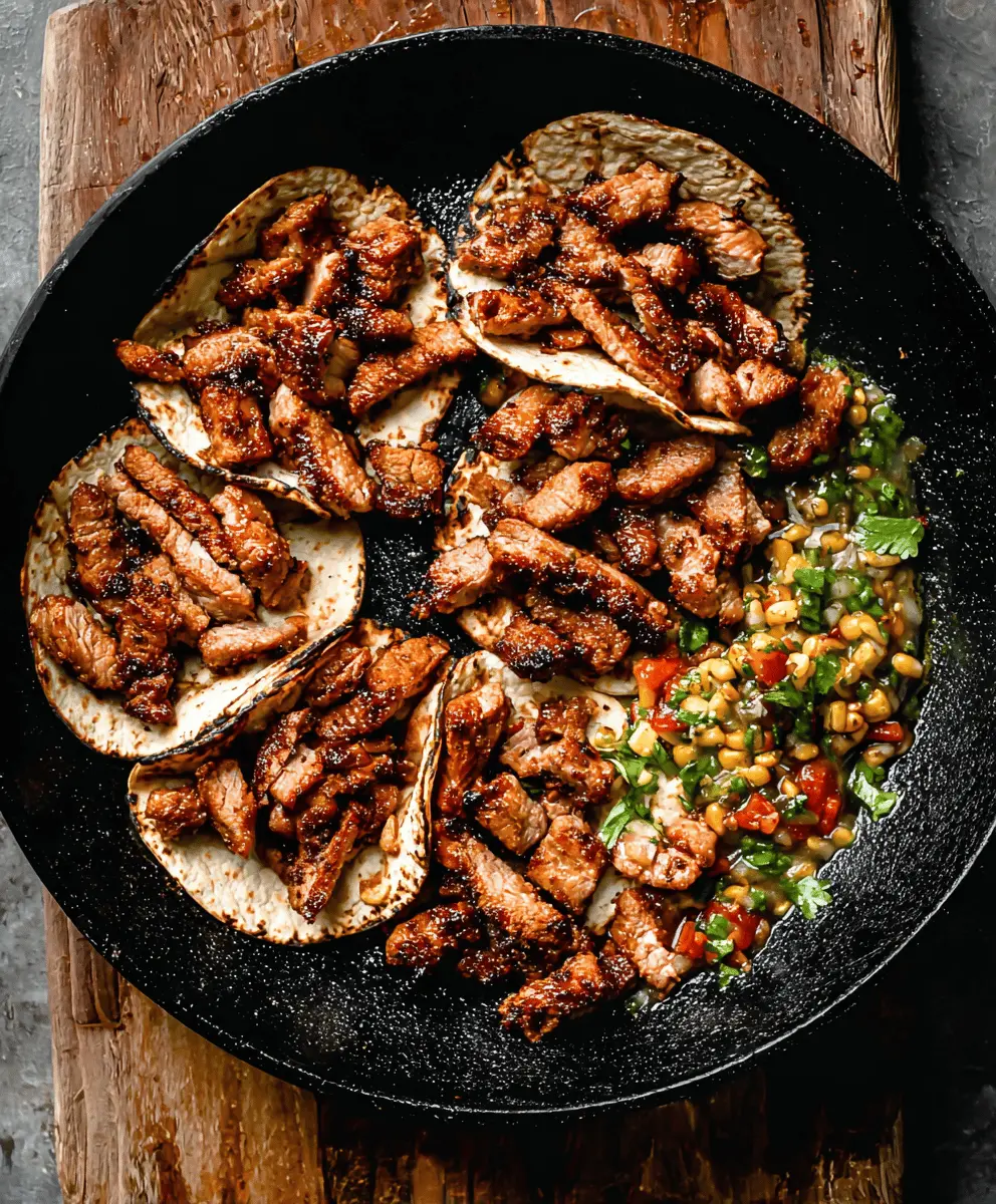 Crispy Pork Tenderloin Tacos With Fresh Corn Salsa
