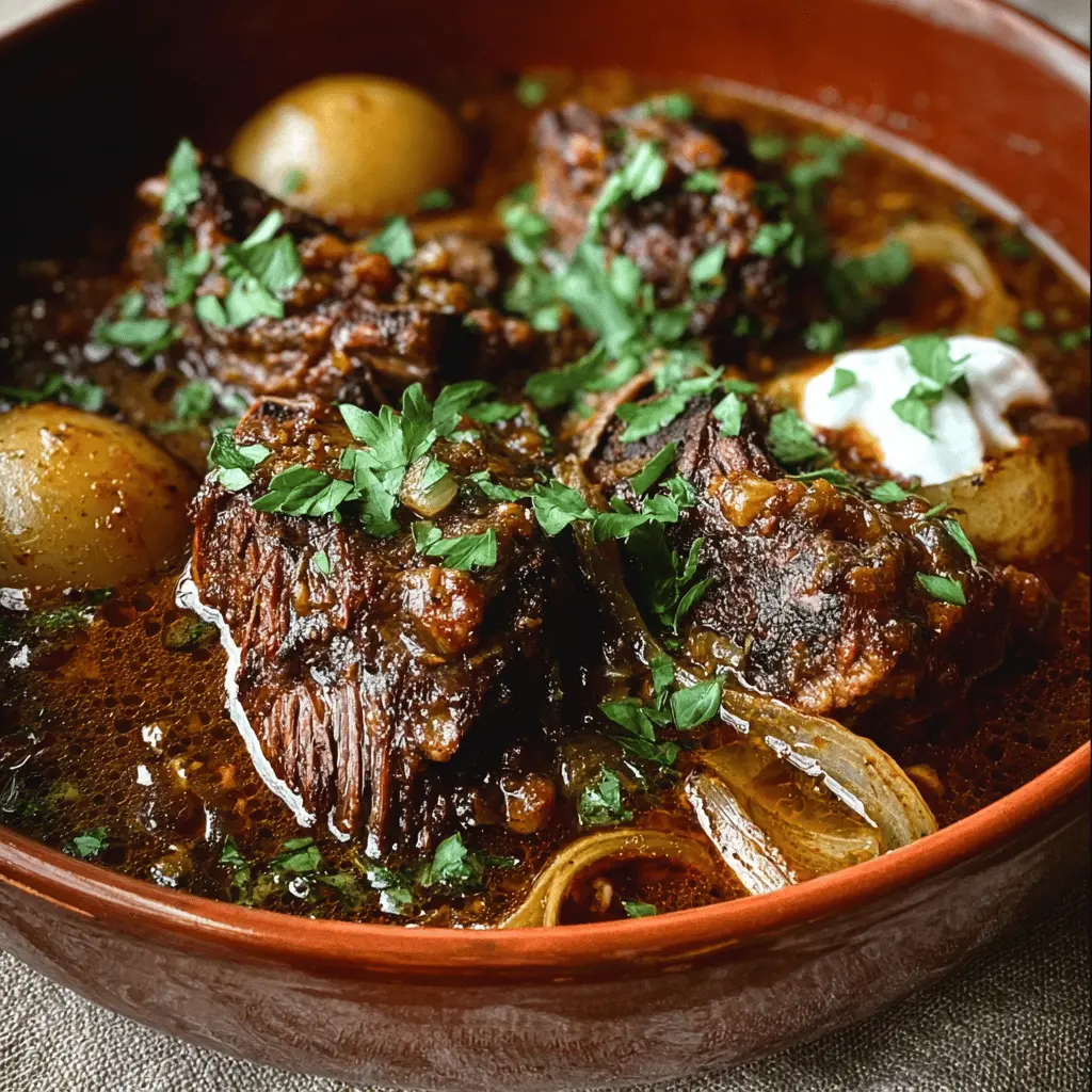 Easy Belgian-Style Slow-Cooked Beef Stew Recipe