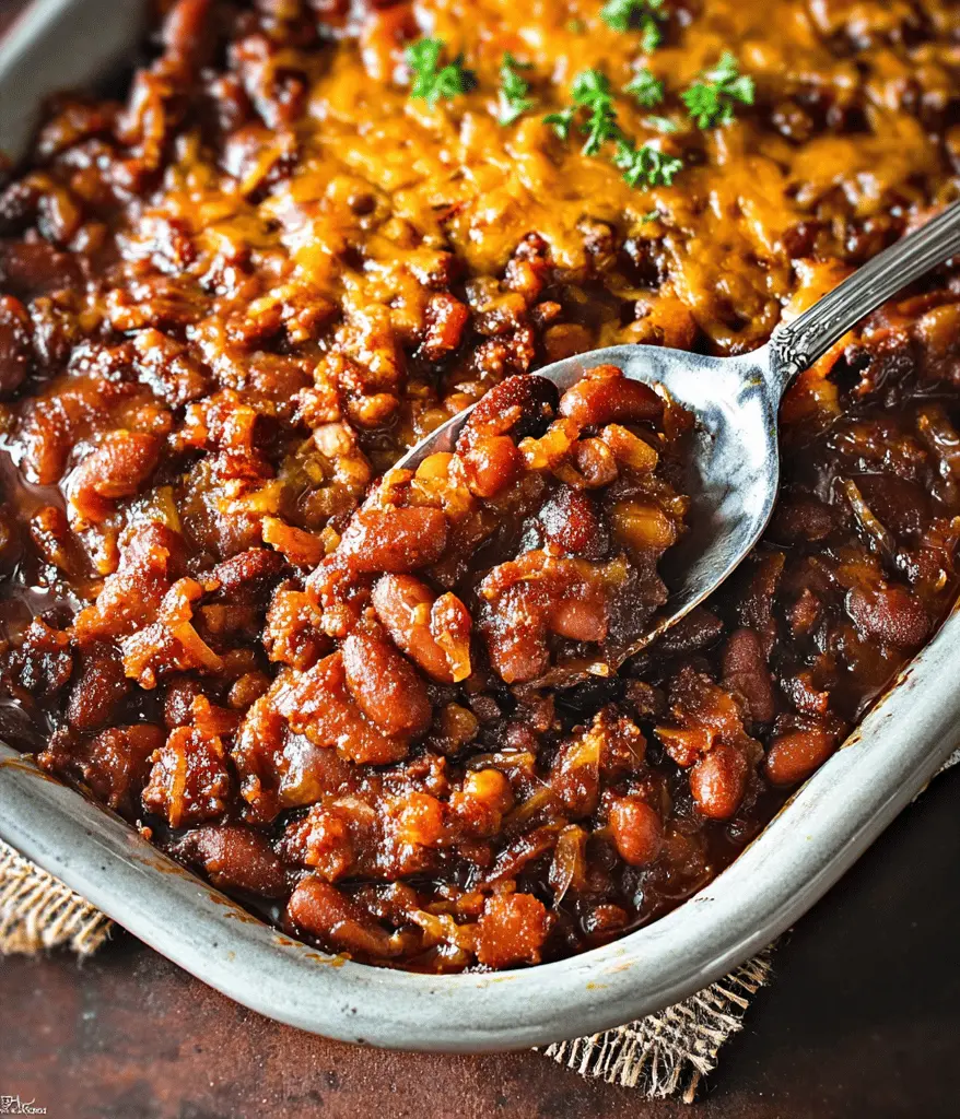 Best Ever Easy Cowboy Baked Beans Recipe