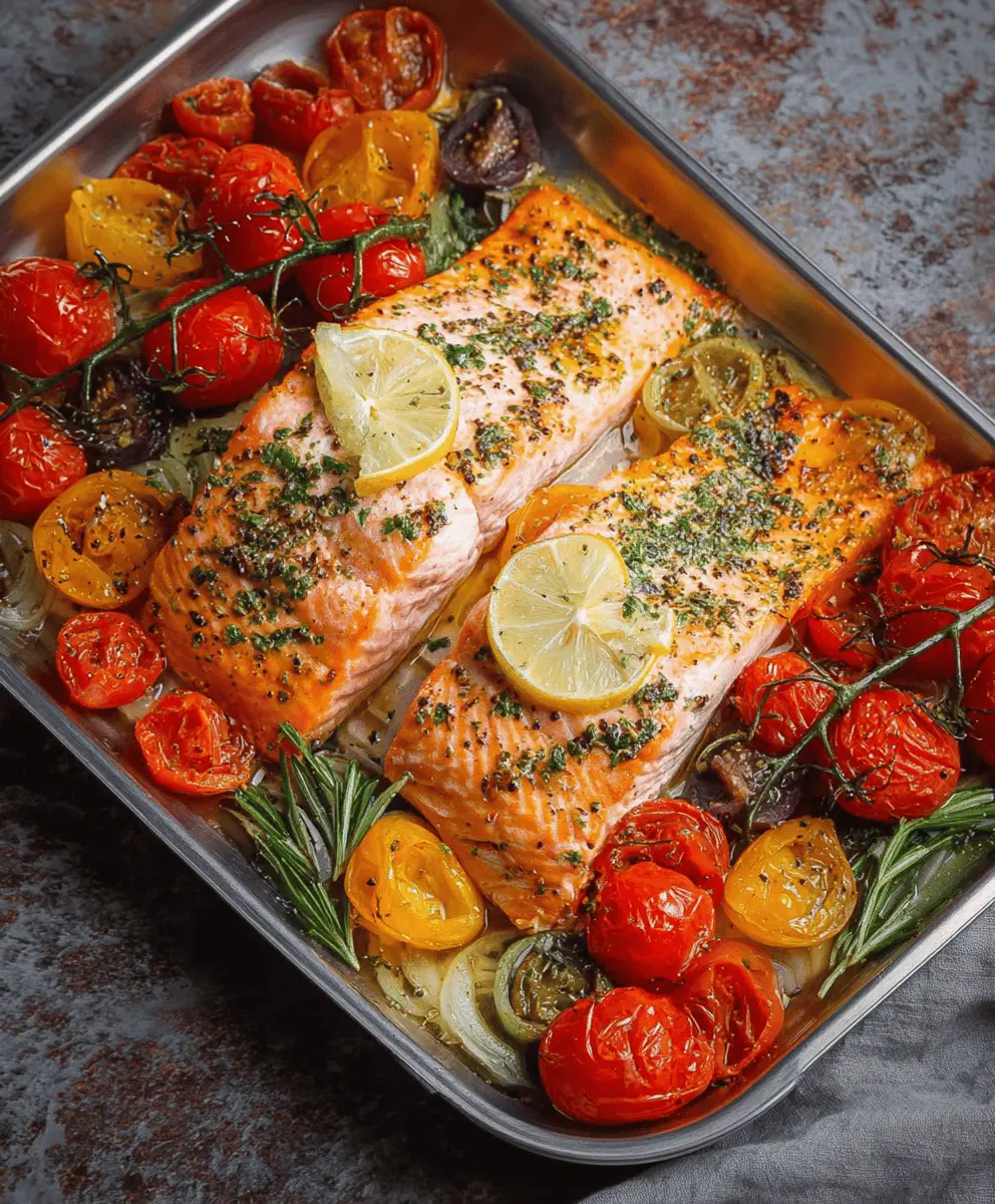 Easy Mediterranean Salmon with Fresh Herbs