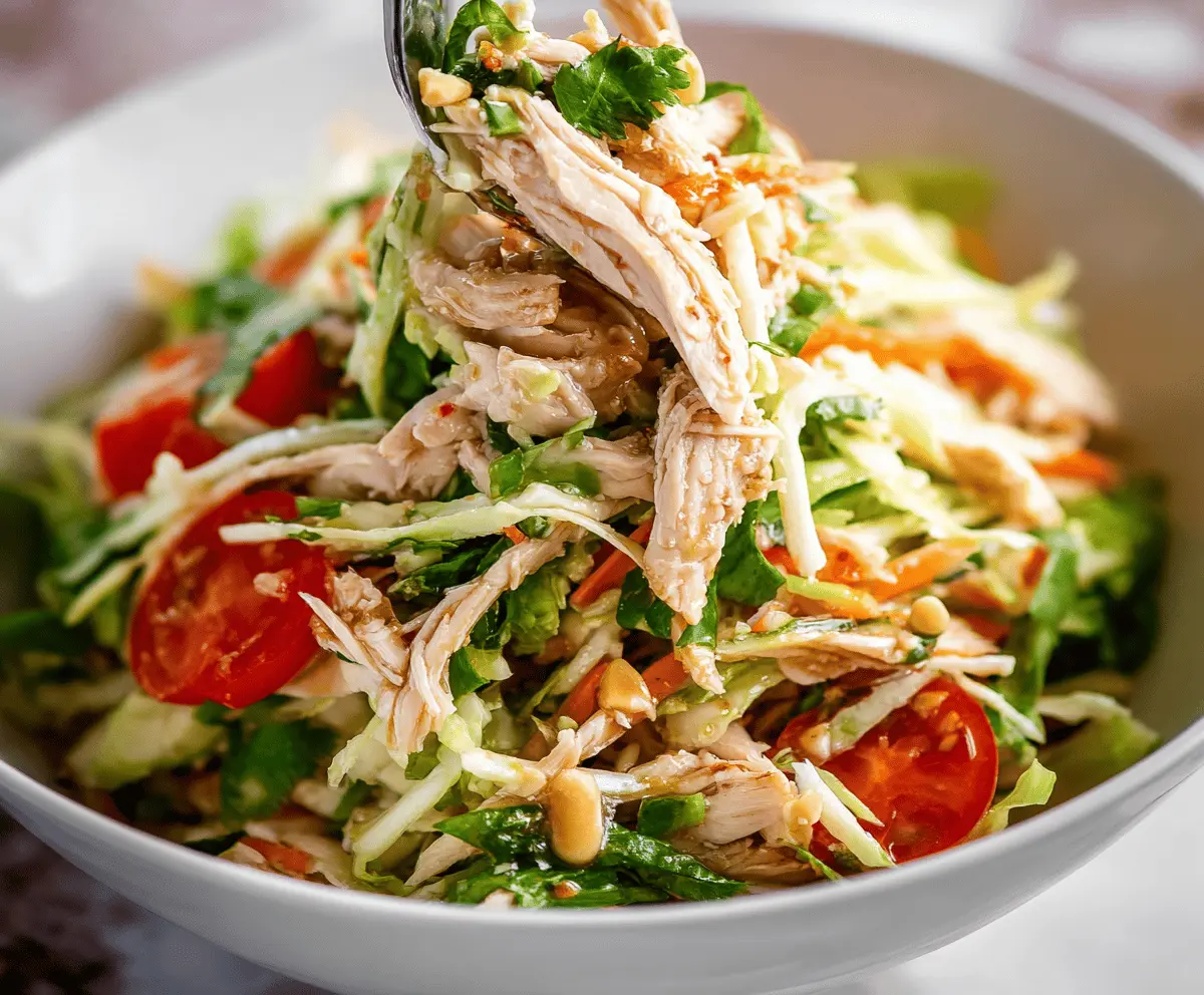 Refreshing Thai Chicken Salad Recipe for Summer