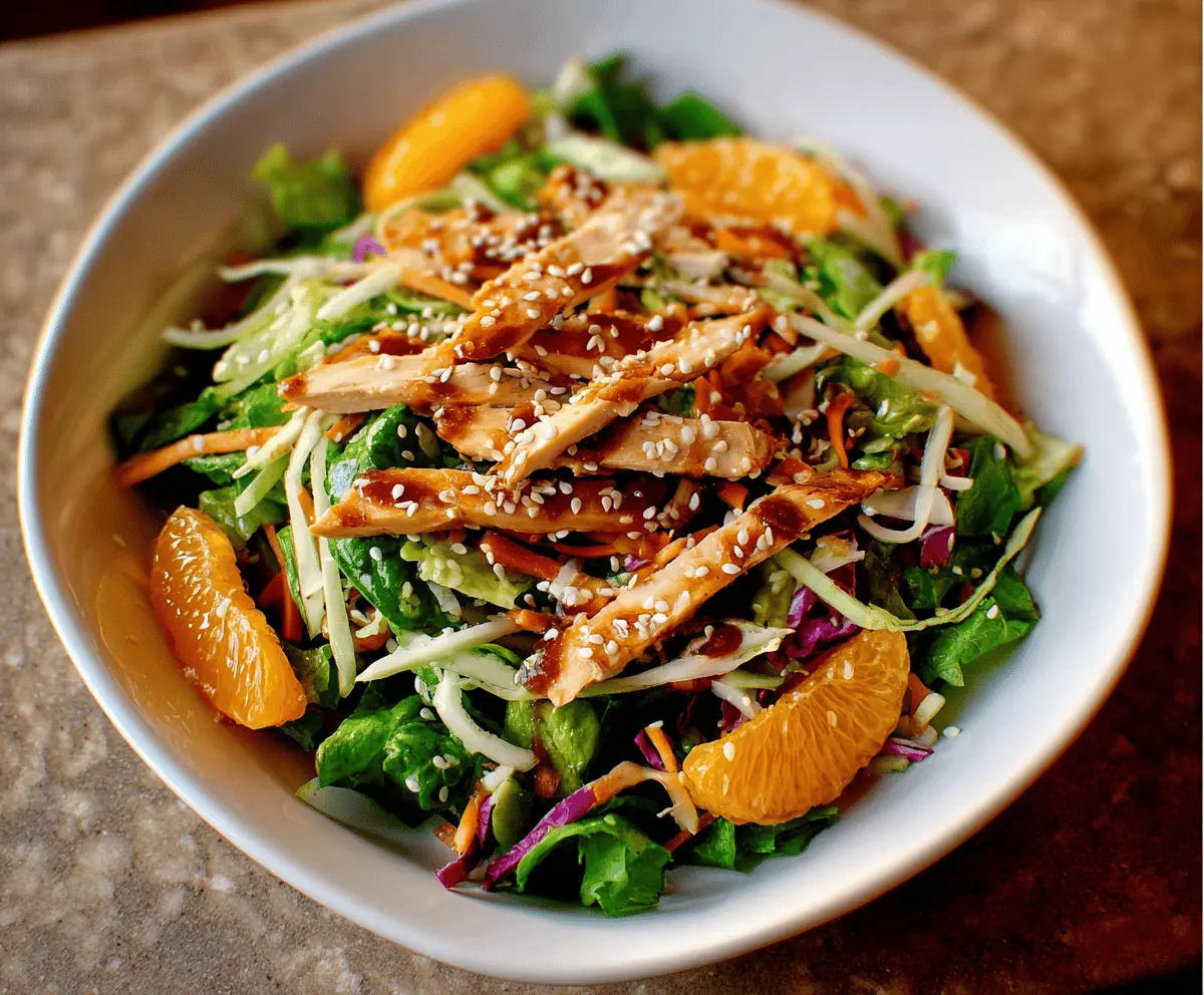 Copycat Panera Asian Sesame Salad Recipe
