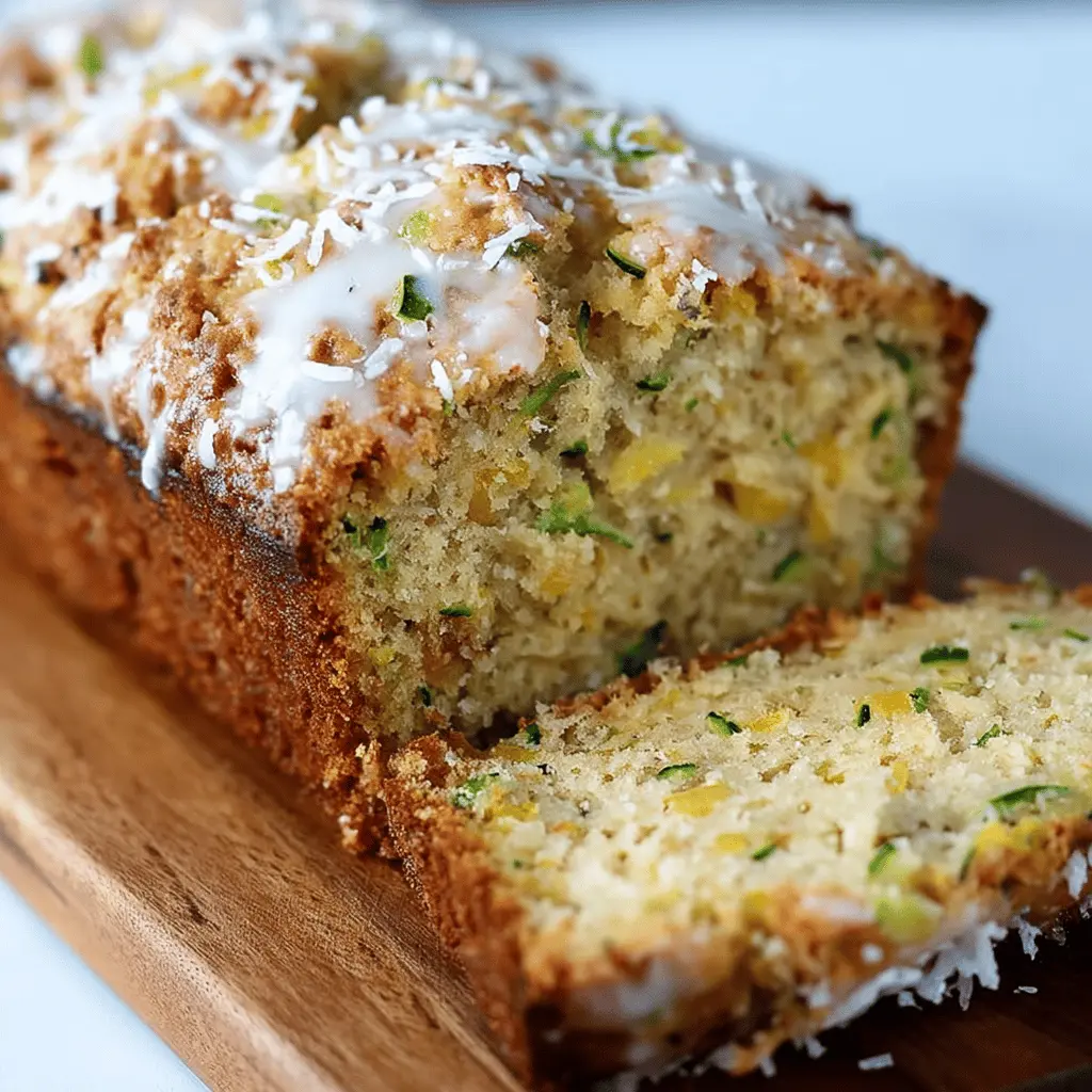 Moist Pineapple Zucchini Bread Recipe
