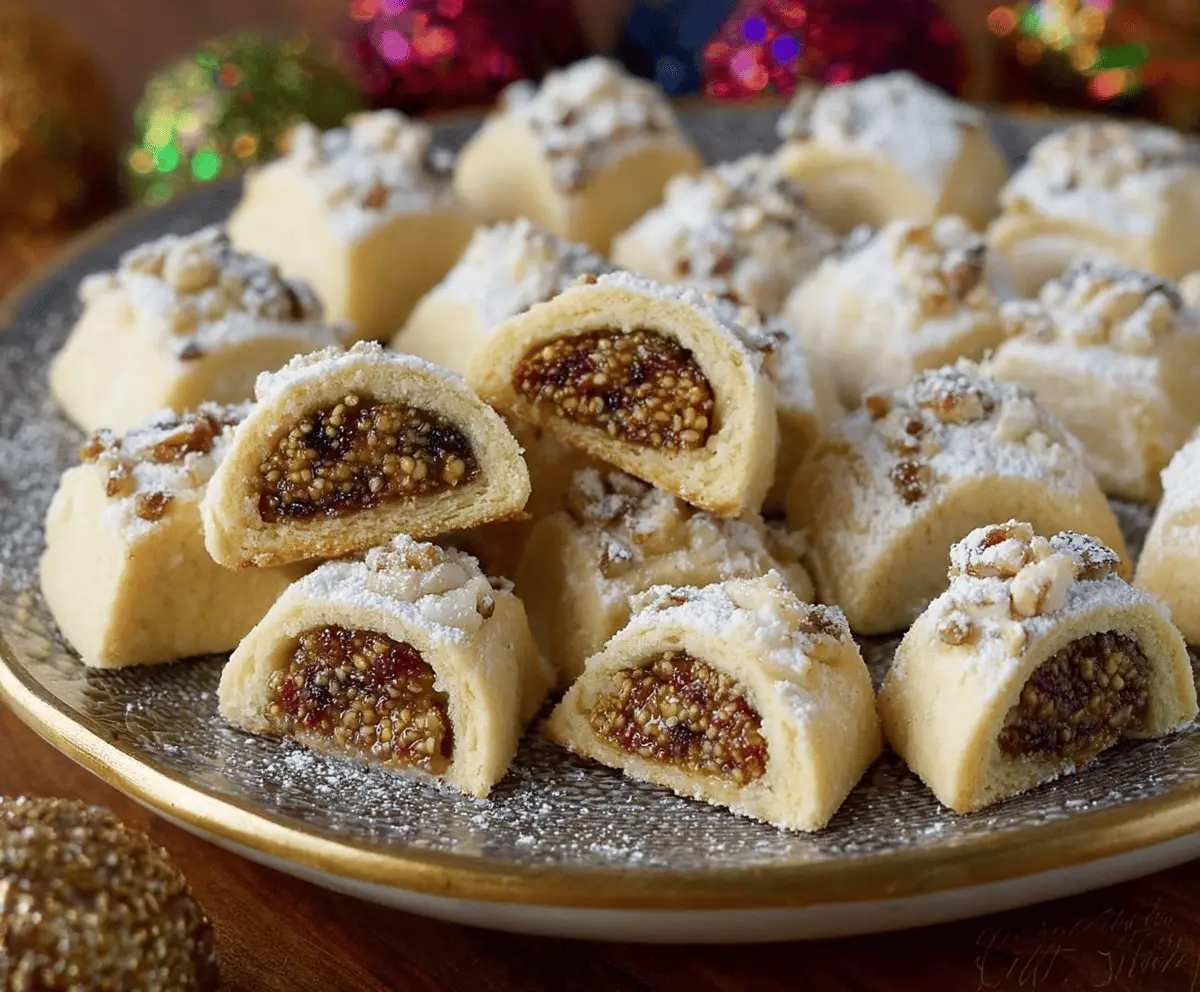Classic Italian Fig Cookies (Cucidati) Recipe