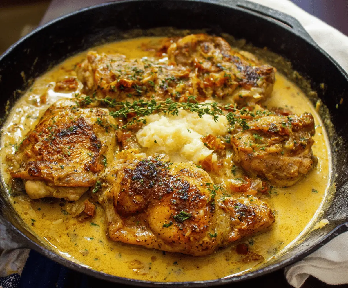 Easy Smothered Chicken Recipe for Dinner