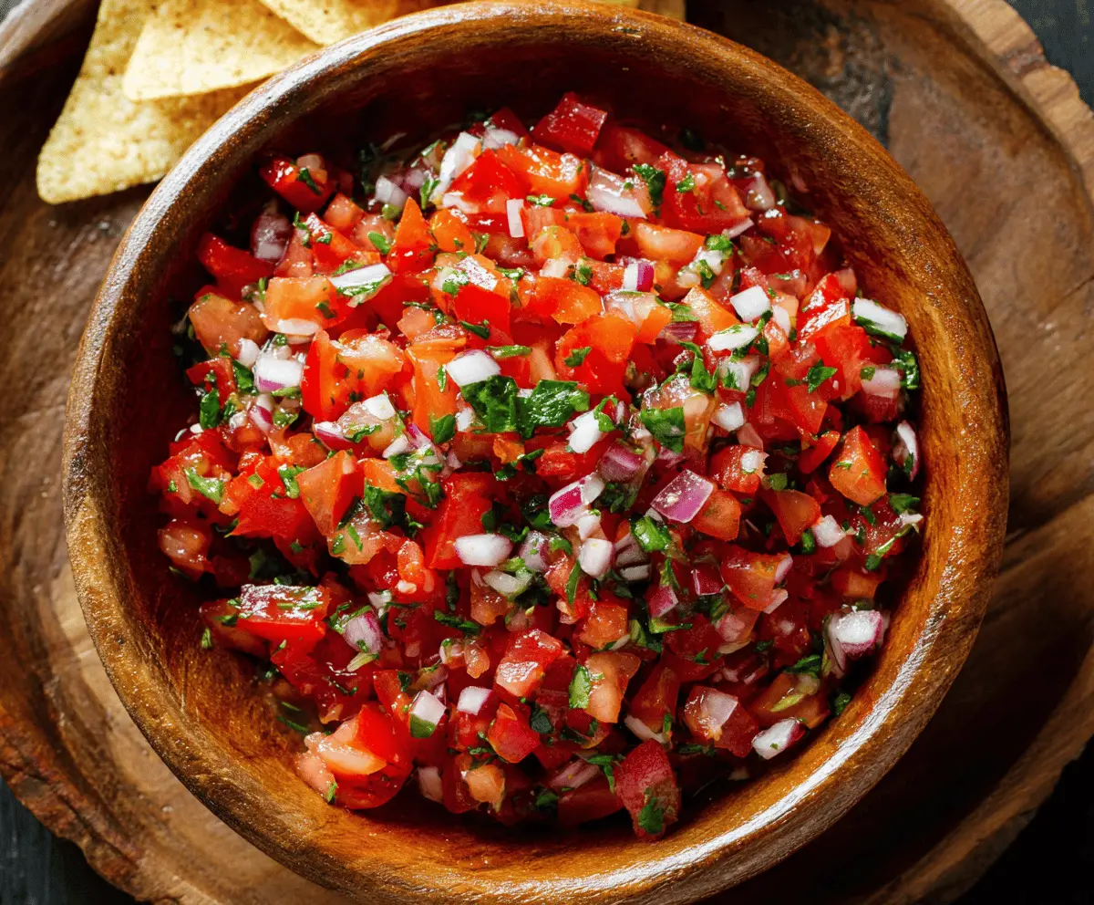 Fresh and Easy Pico De Gallo Recipe