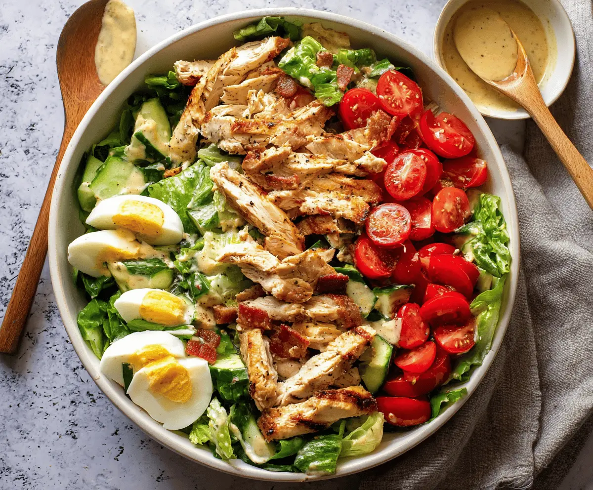 Easy Honey Mustard Chicken Salad Recipe