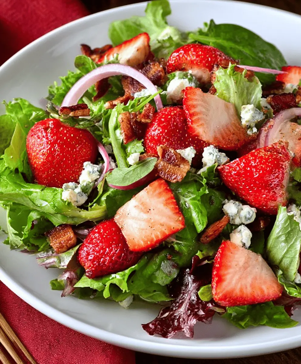Refreshing Strawberry Fields Salad Recipe