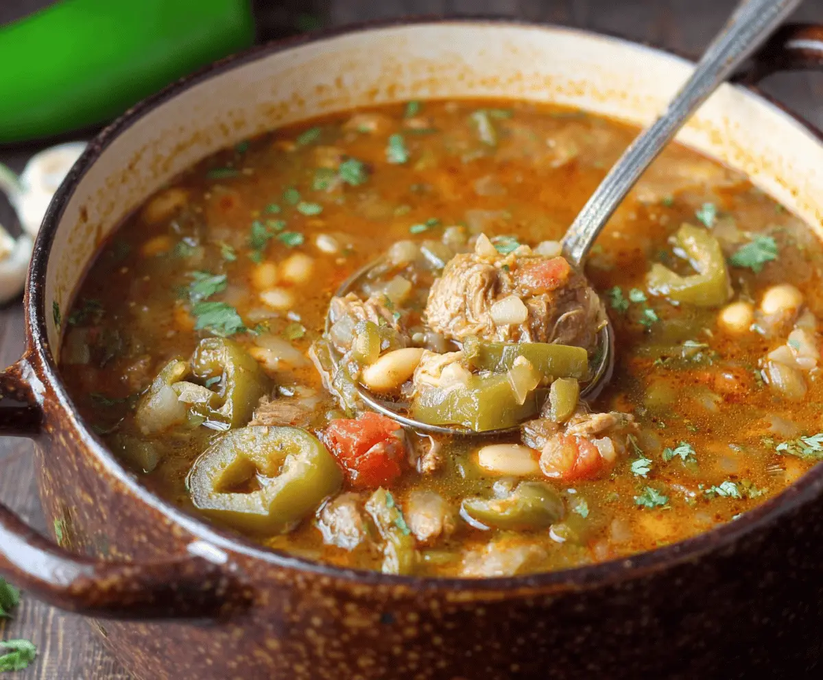 Easy Spicy Hatch Green Chile Stew Recipe