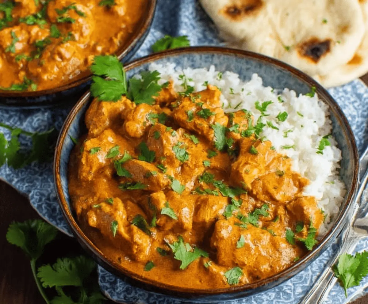 Easy Slow Cooker Indian Butter Chicken Recipe