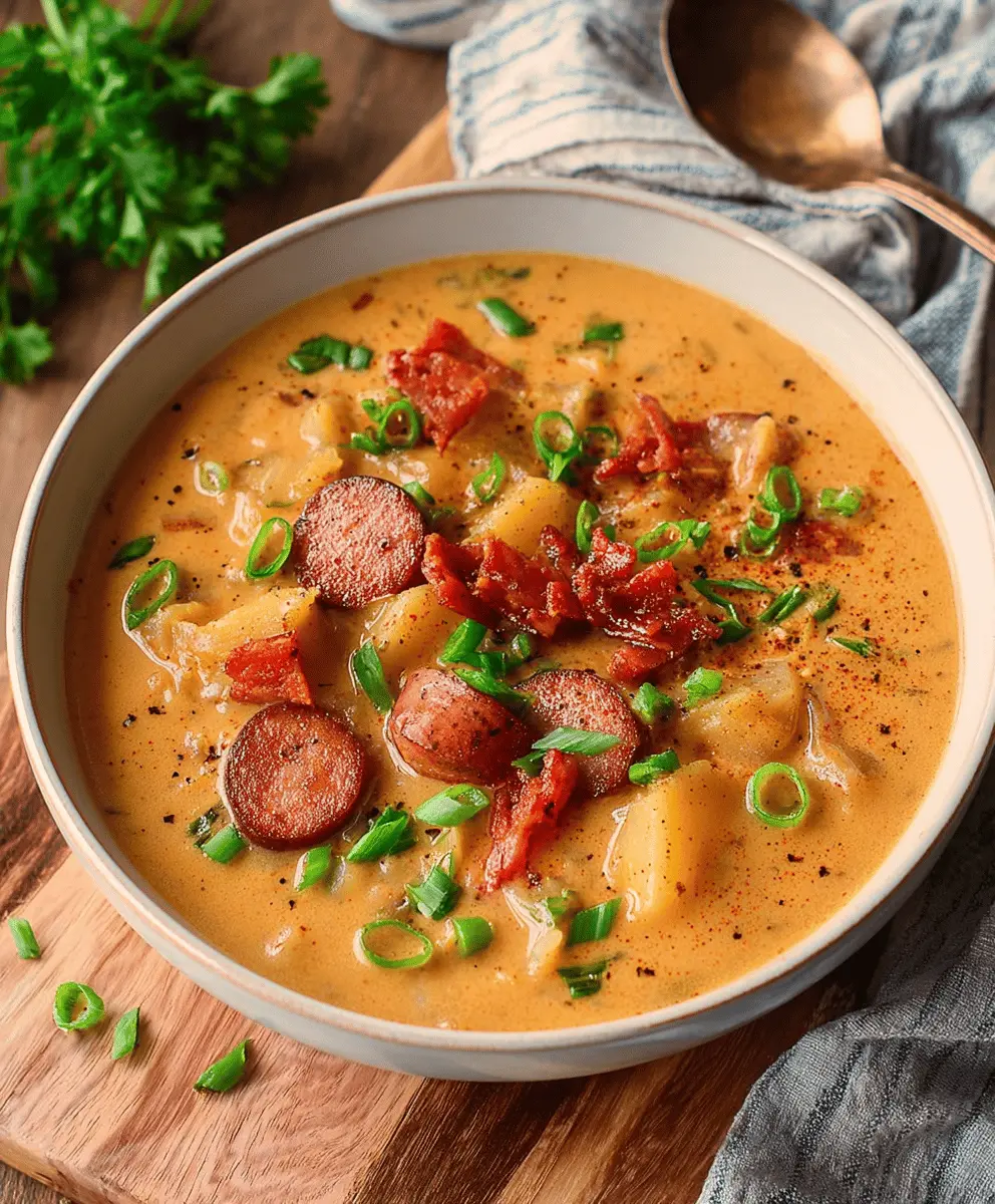 Creamy Cajun Potato Soup Recipe