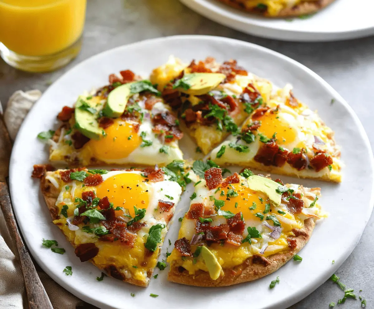 Healthy Breakfast Pizza Recipe for Easy Mornings