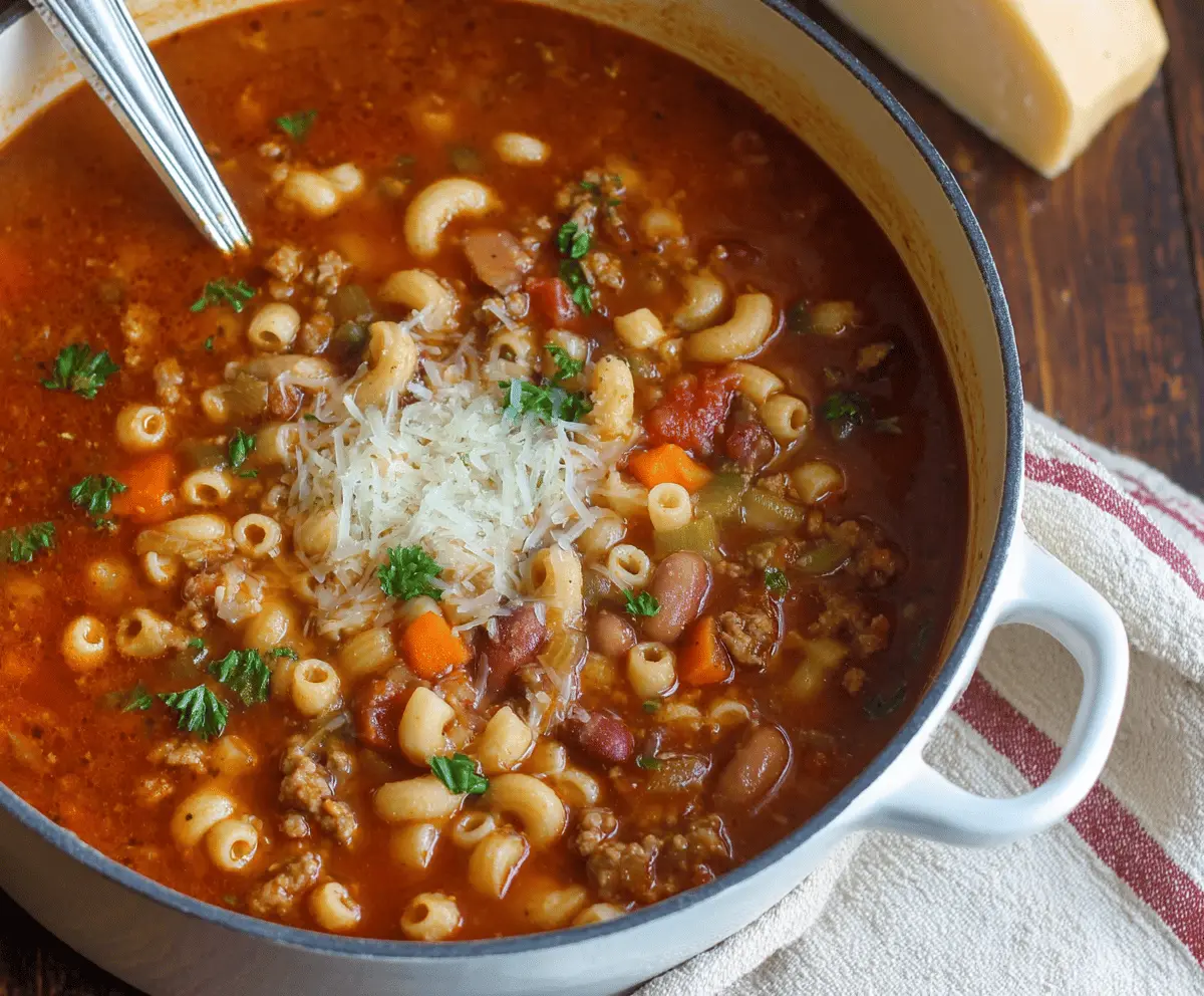 Copycat Pasta E Fagioli Soup