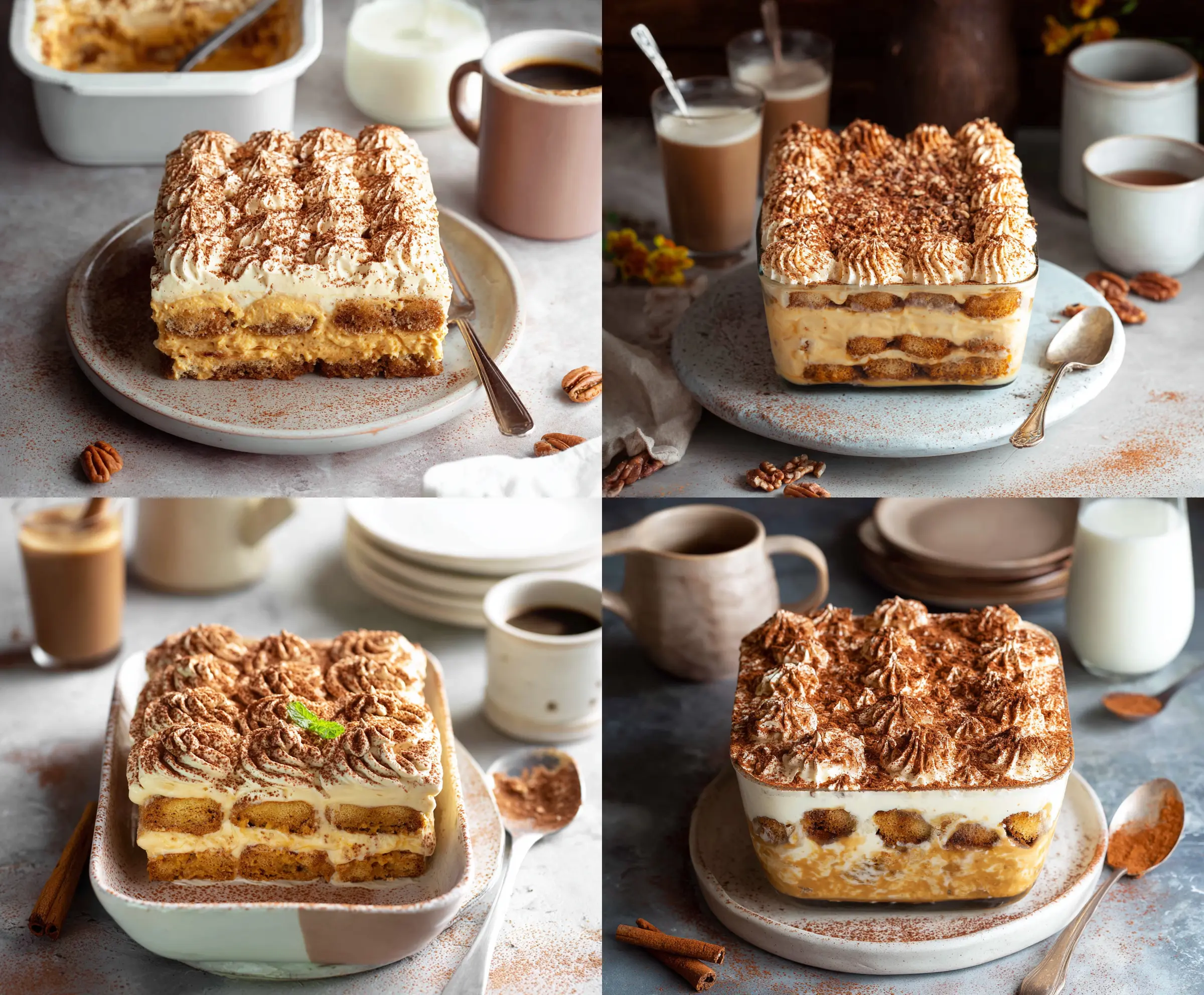Creamy Pumpkin Tiramisu