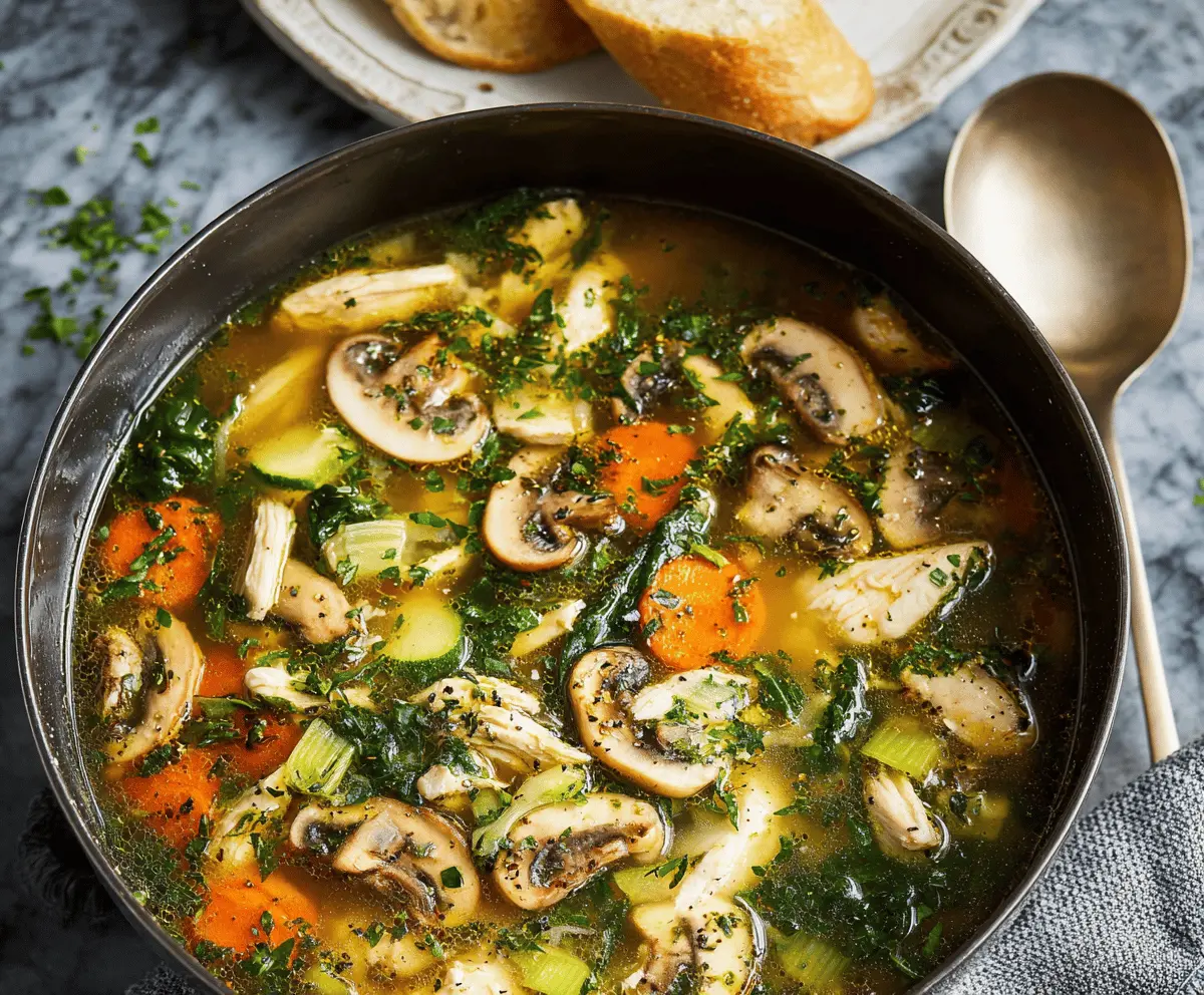 Detox Chicken Soup Recipe 