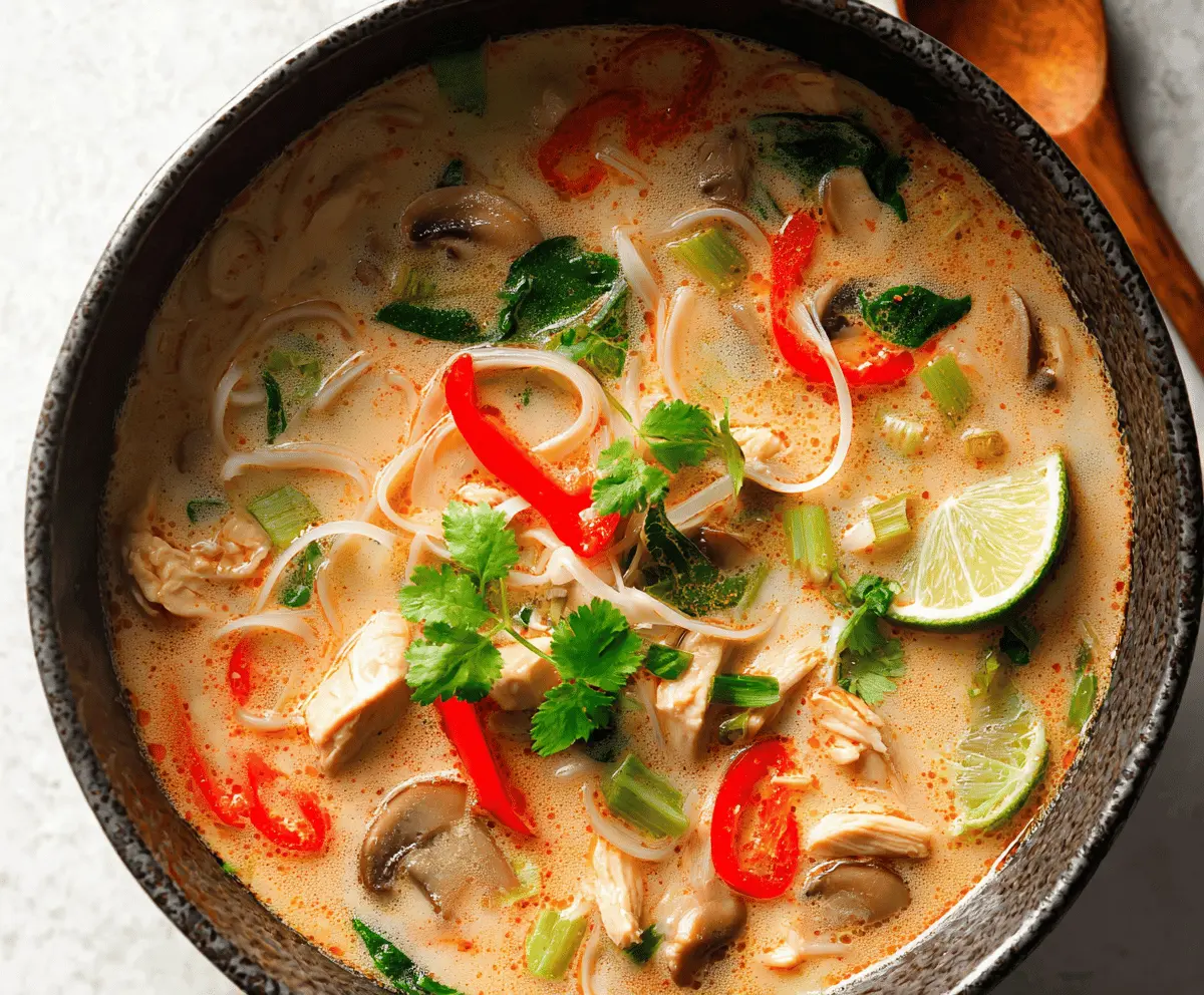 Easy Thai Chicken Soup