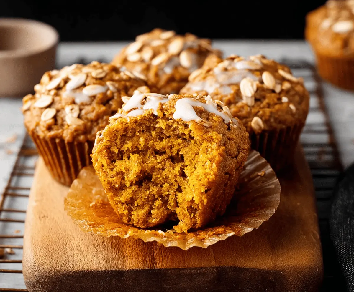 Healthy Pumpkin Muffins