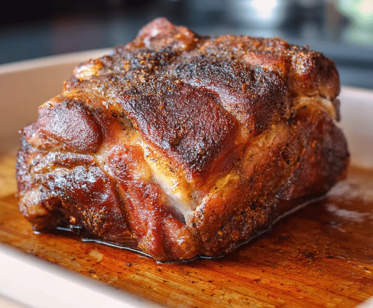 Oven Roasted Pork Butt: A Culinary Masterpiece