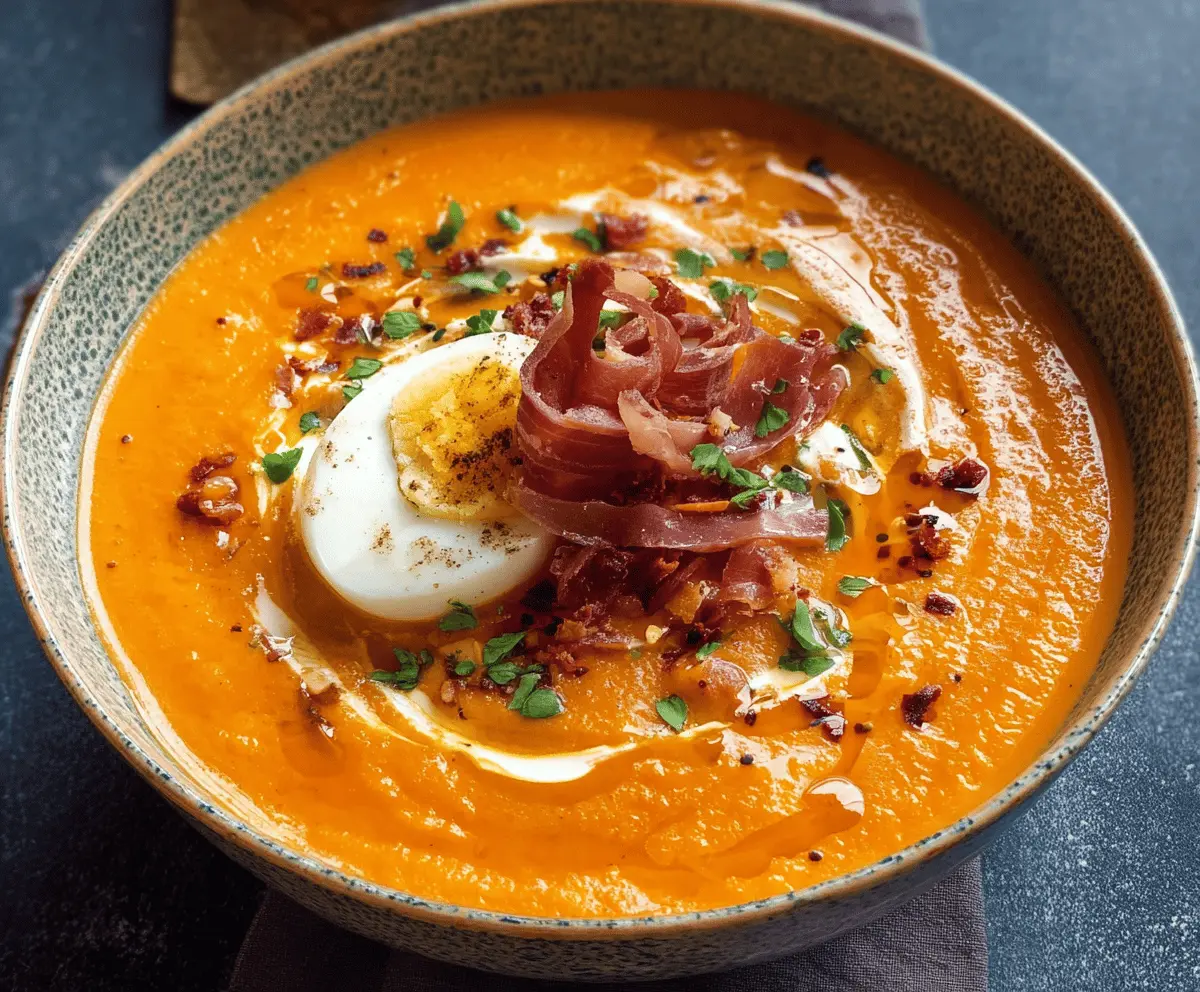 Salmorejo Recipe (Spanish Cold Tomato Soup)