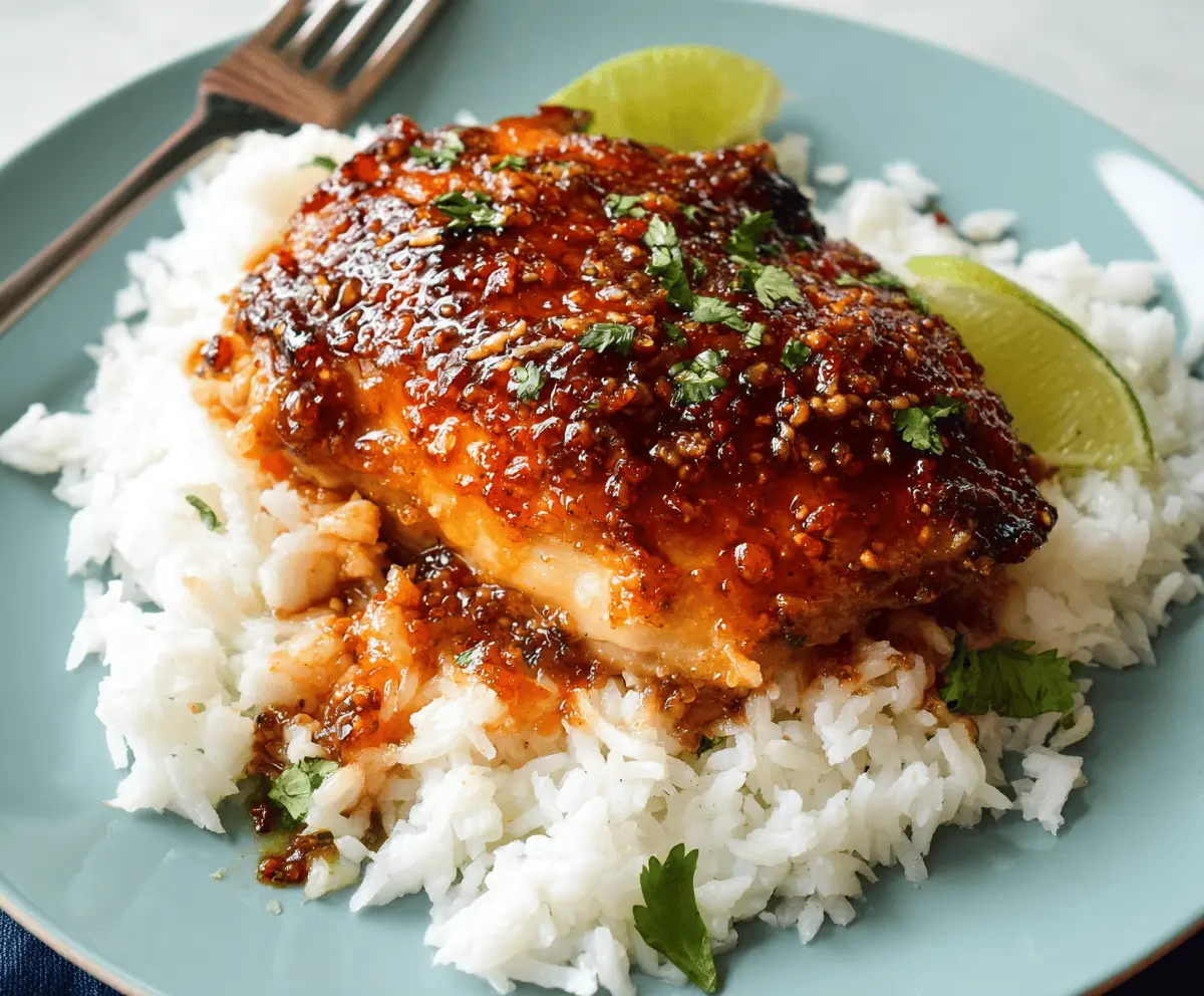 Sweet Chili Glazed Chicken