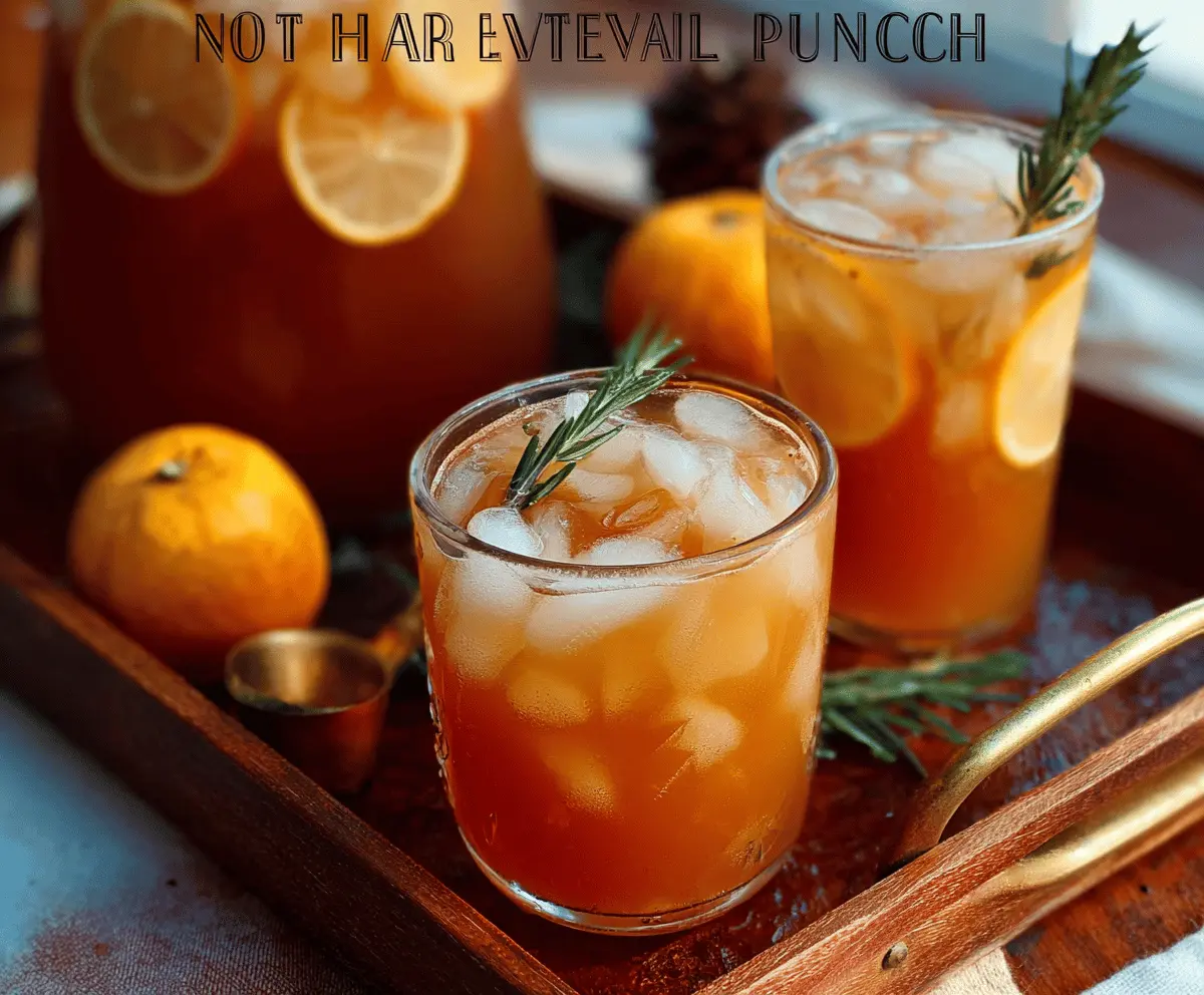 Sweet Tea Harvest Punch