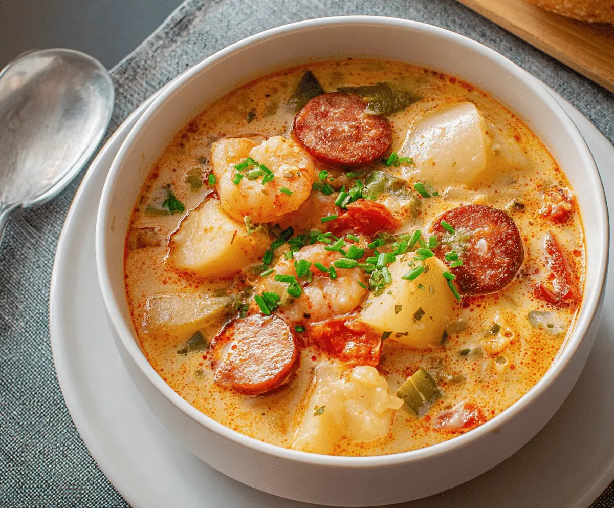 Cajun Potato Soup