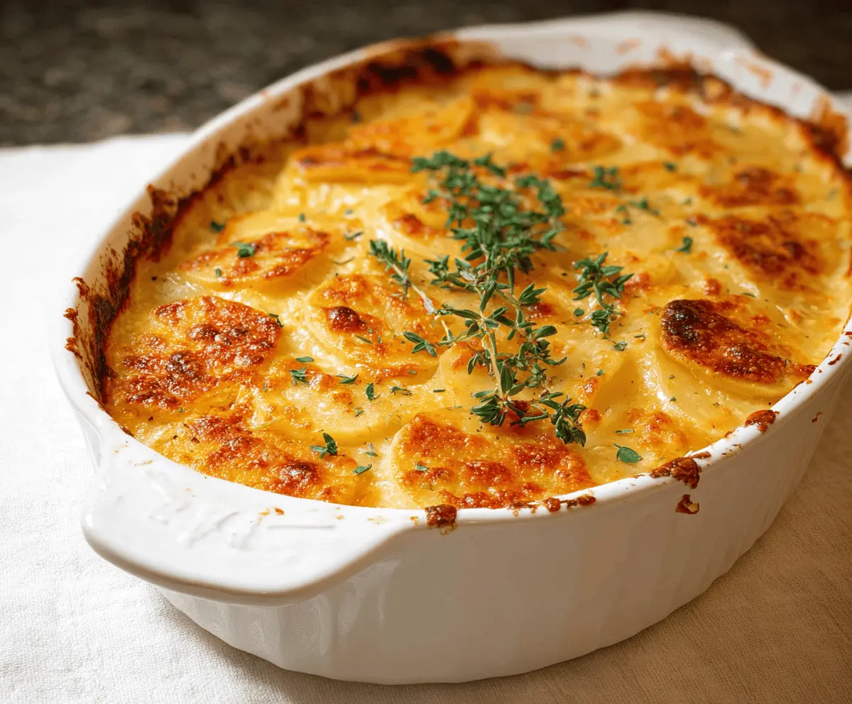Cheesy Scalloped Potatoes