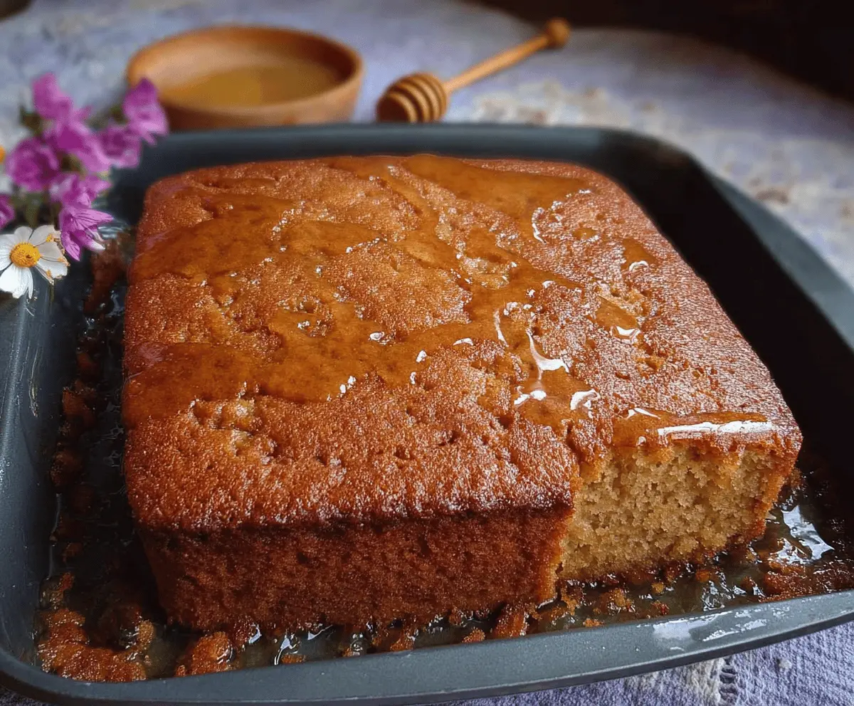Greek Honey Cake