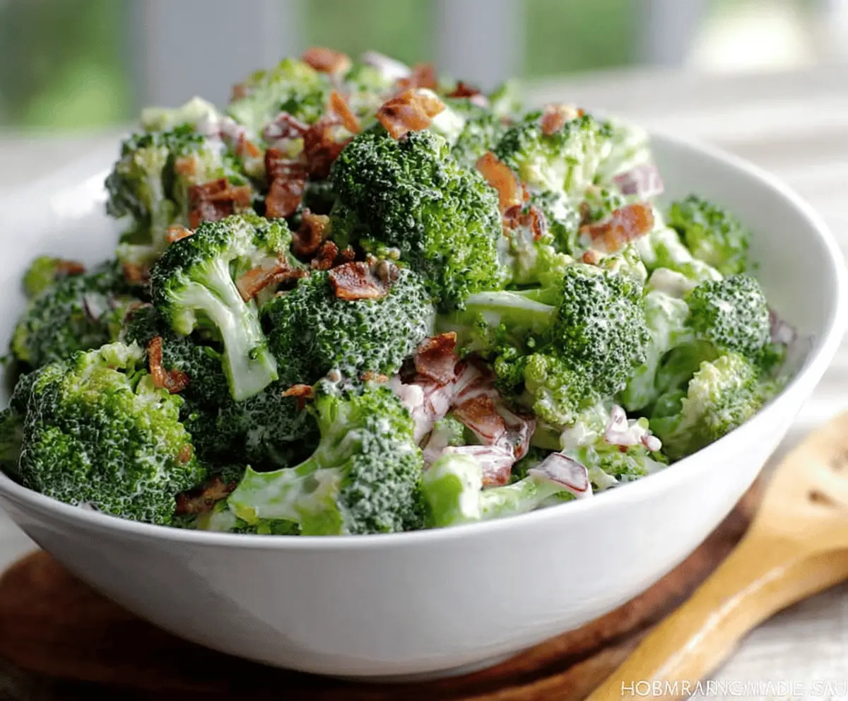 Low-Carb Broccoli Salad