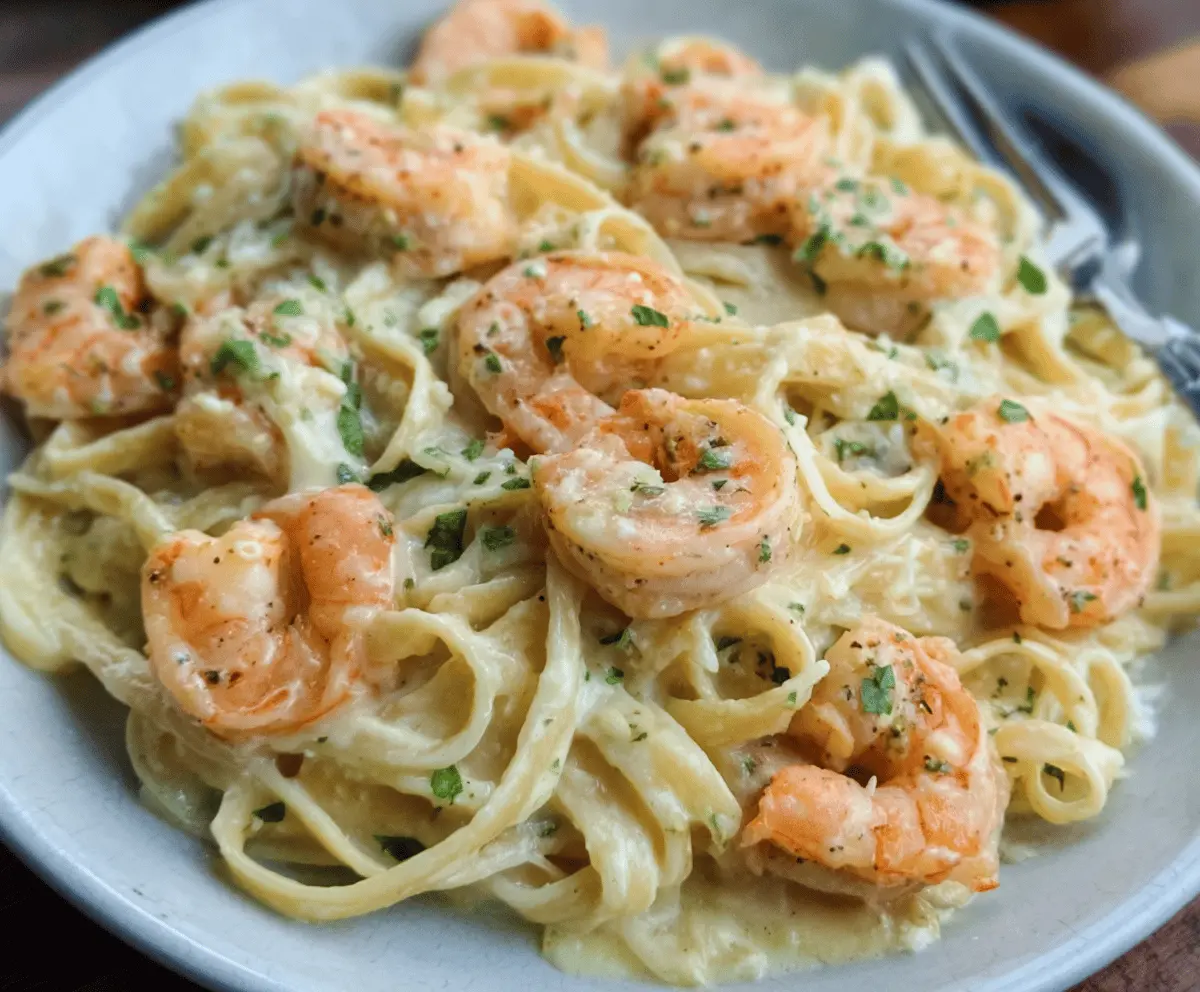 Olive Garden Shrimp Alfredo