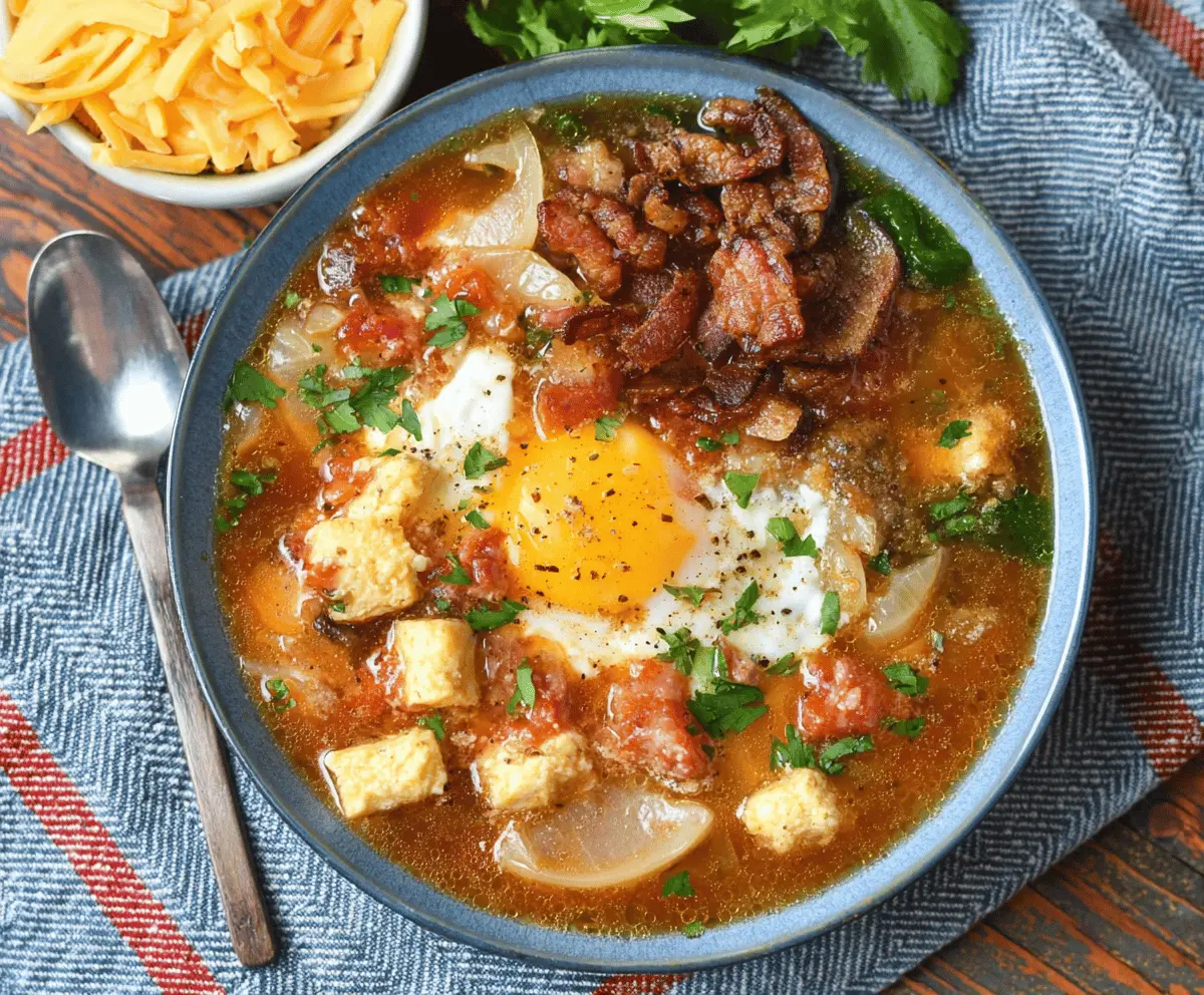 Slow Cooker Breakfast Soup