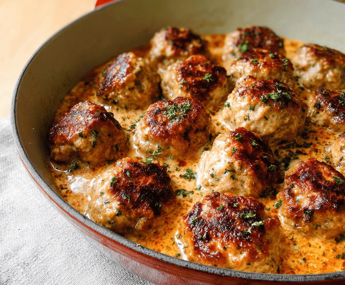 Thanksgiving Turkey Meatballs